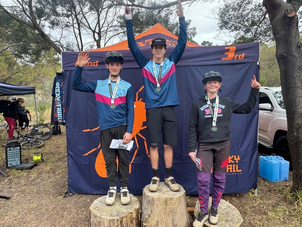 Podium finish for Newhaven College MTB at the Rocky Trail Academy Championship post image