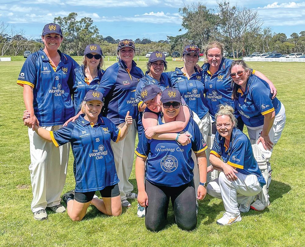Historic Wonthaggi women’s cricket team take to the field post image