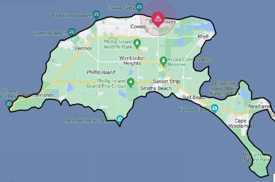 843 houses blacked out in Cowes early Friday morning post image