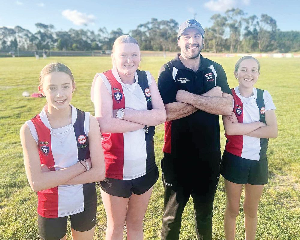 Junior girls footy to kick off at Nyora this season post image