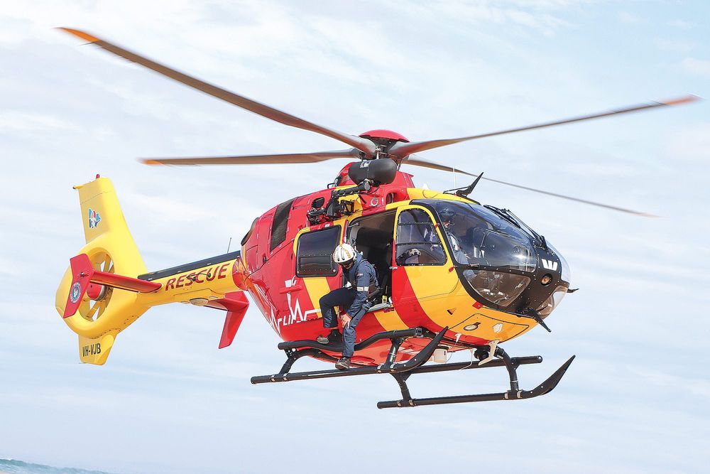 Venus Bay Nippers delighted with rescue chopper visit post image