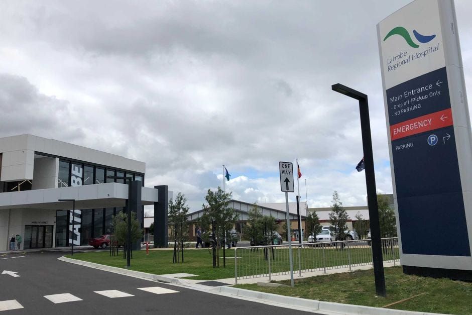 Latrobe Regional Hospital listed as an exposure site post image