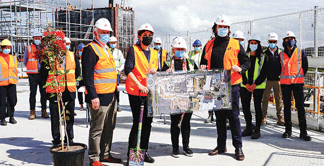 Landmark occasion as key hospital works finished post image