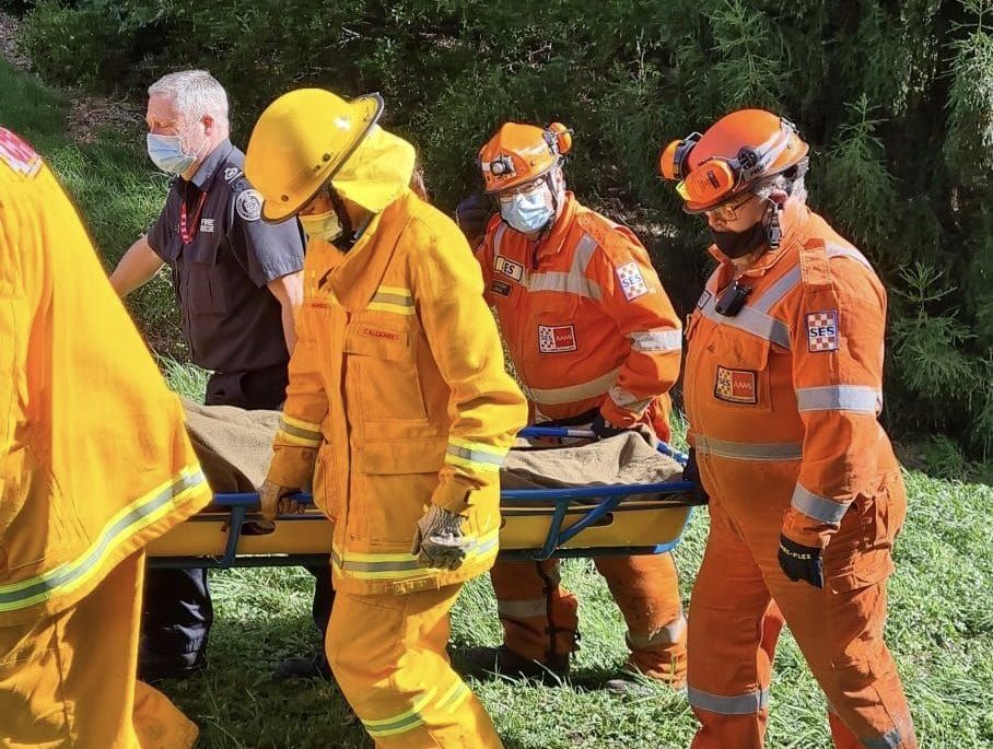 Incredible rescue to save trapped professor post image