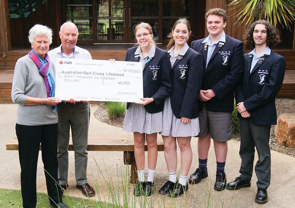 Students raise $8600 for Red Cross Lifeblood post image