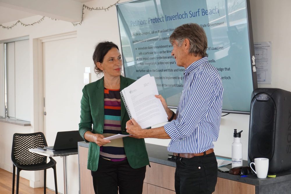 Erosion petition heading for Parliament post image