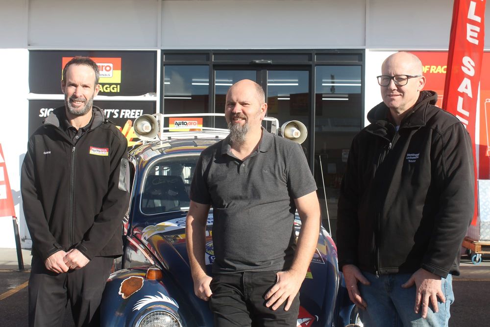 Nathan and Trev prepare for the 2025 Mystery Box rally in Broken Hill post image