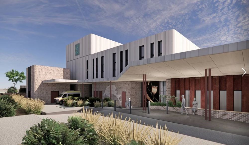 Construction ramping up on community hospital post image