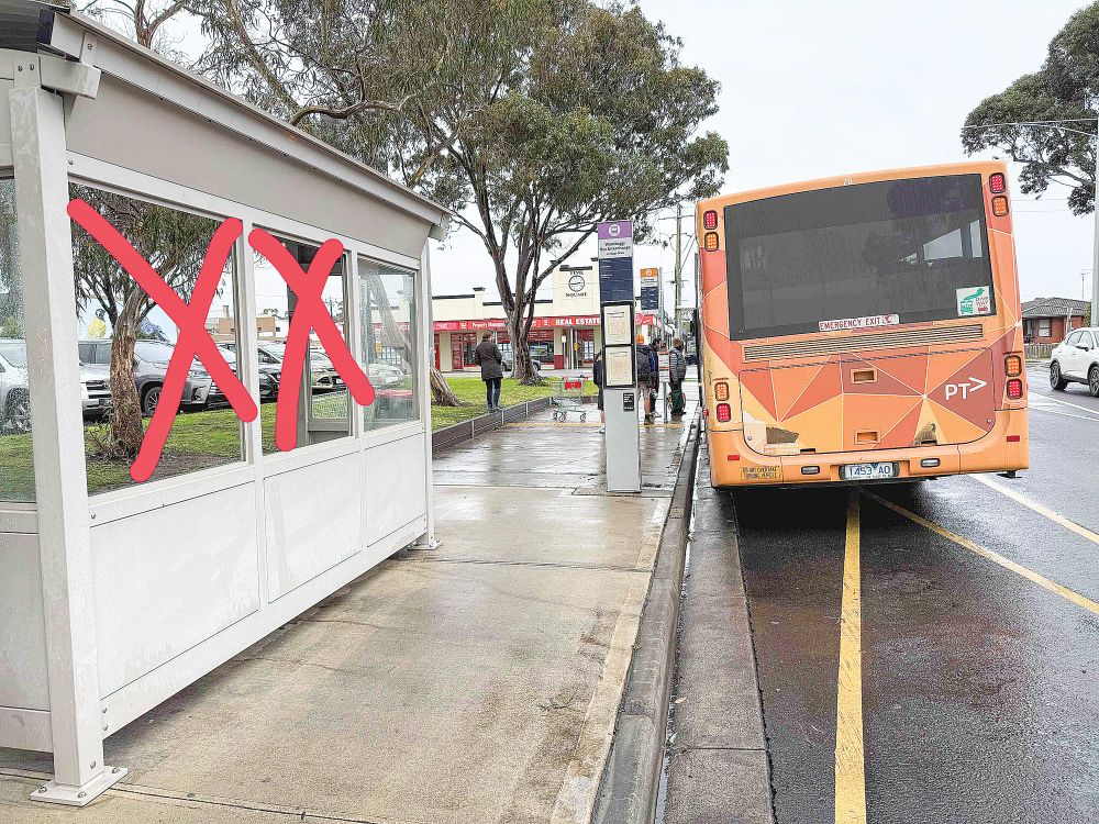 Bus shelter maintenance: It’s not us, it’s them! post image
