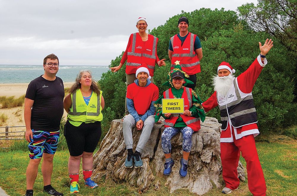 Inverloch parkrunners celebrate Christmas post image