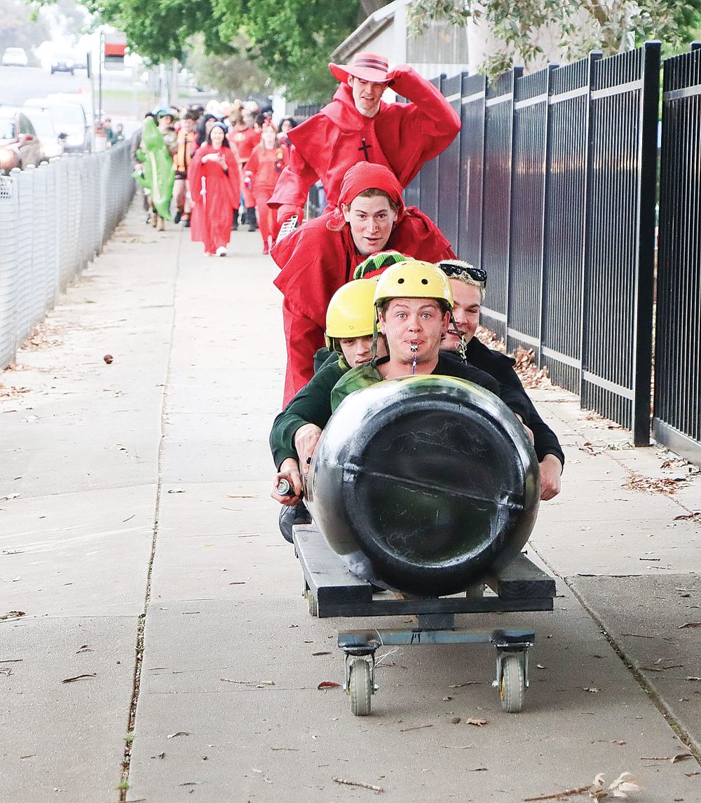 Leongatha Secondary College Year 12s depart in style post image