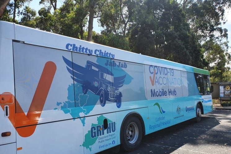 Vaccination bus stopping off here again soon post image