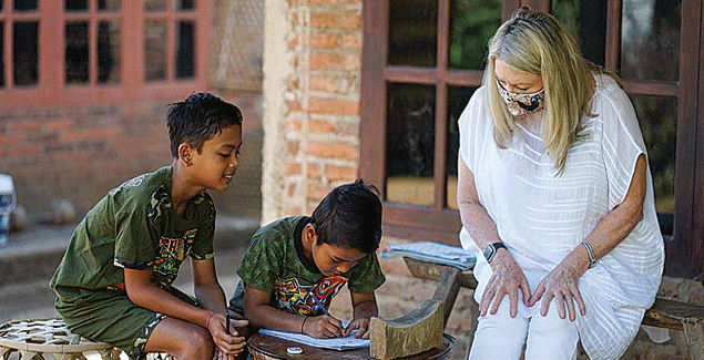 Bali hands reach home for help post image