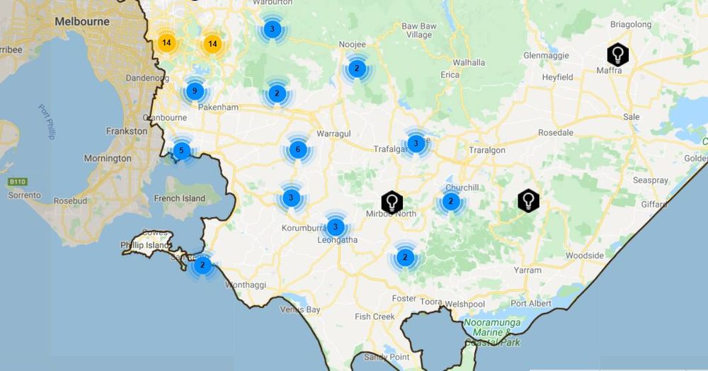 Almost 6000 properties without power; estimated to return by 1pm post image