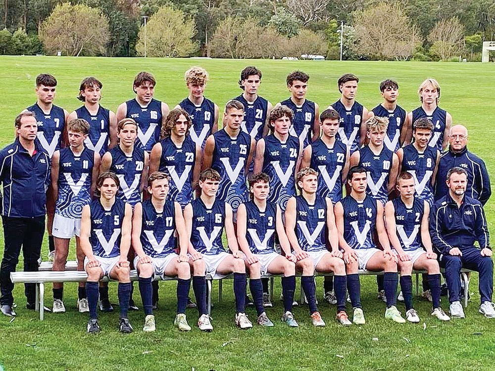 Jasper, Connor and Thomas don the big V post image