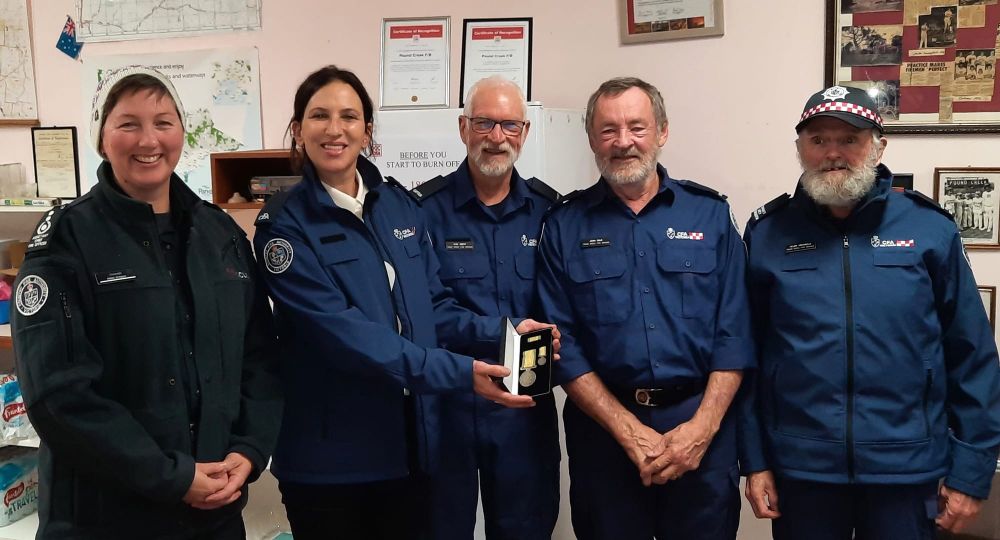 Jordan Crugnale receives National Emergency Medal post image