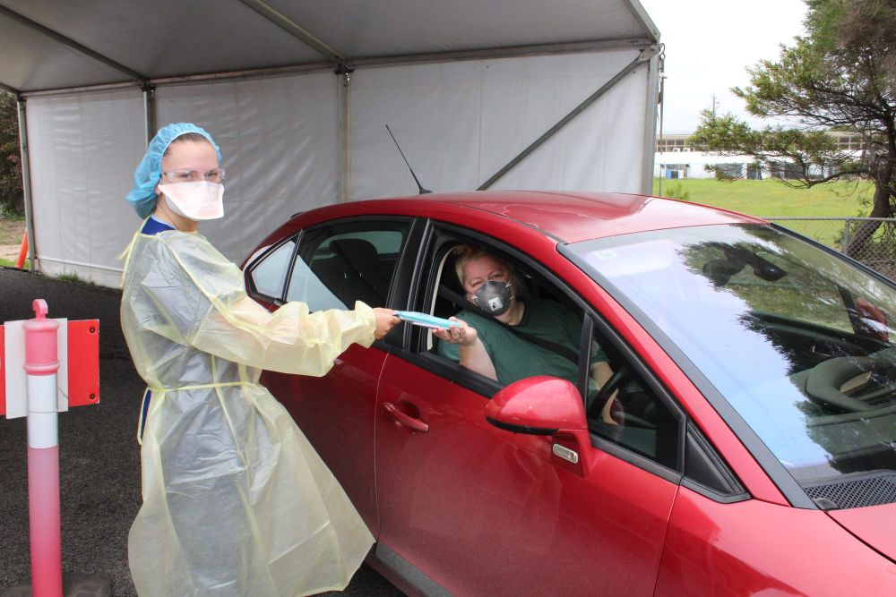 Please continue to be tested for COVID post image