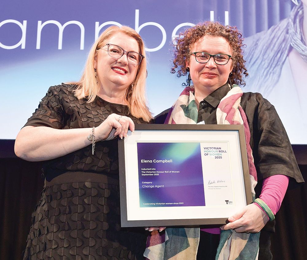 Elena Campbell was inducted into the 2025 Victorian Honour Roll of Women post image