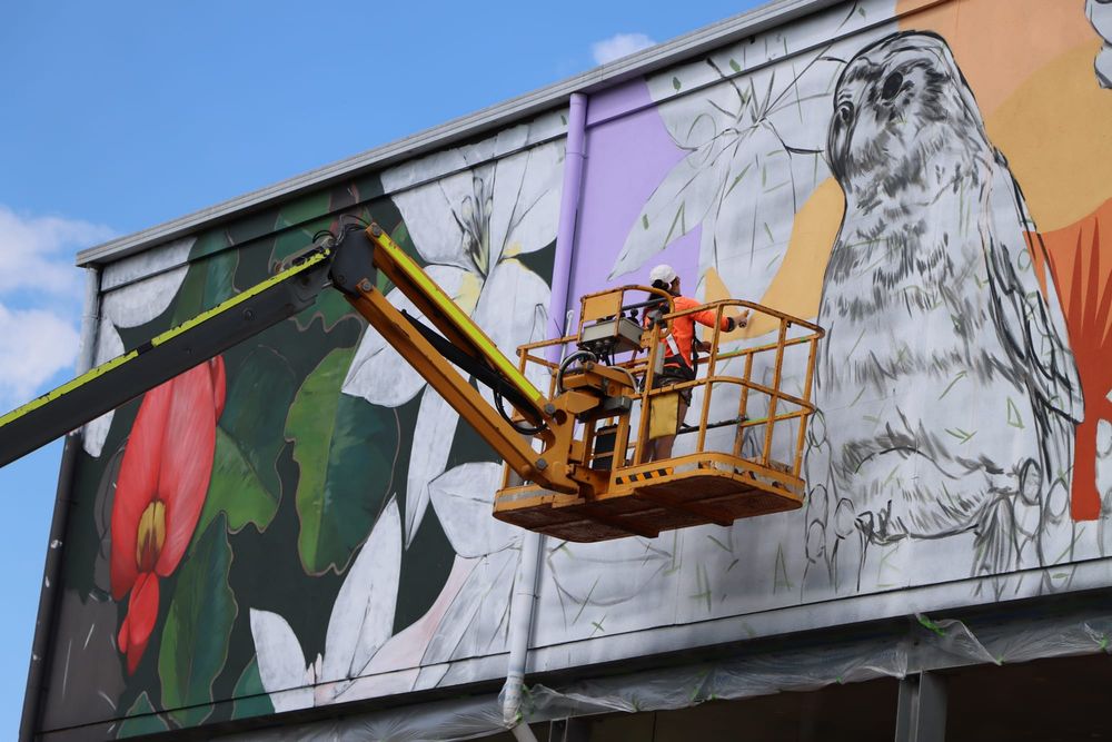 Mural advances in Leongatha post image