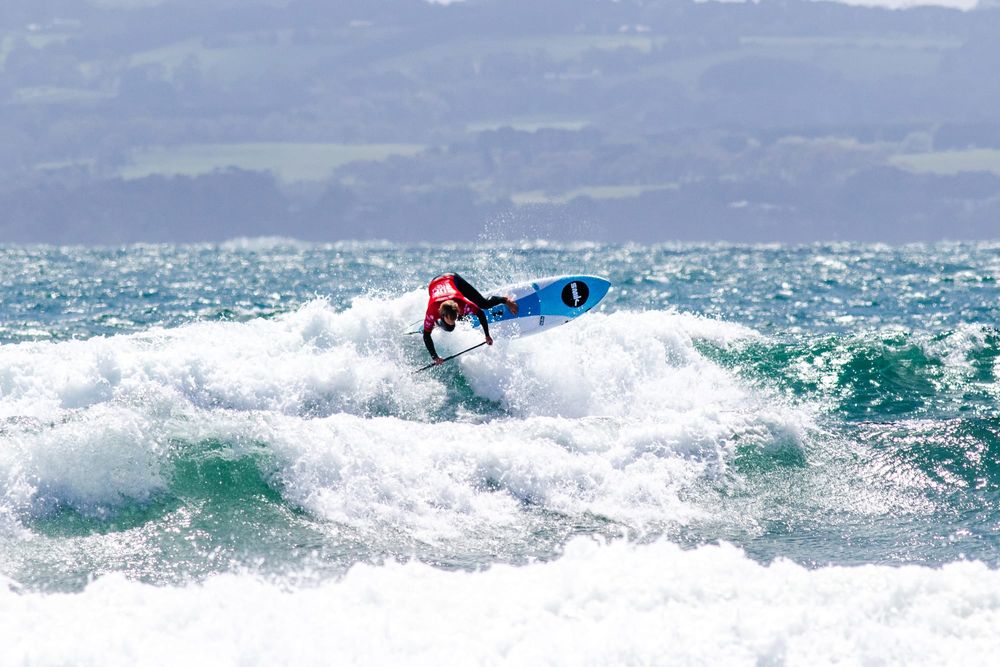 Finalists decided on day of tricky surf at 2024 Australian SUP Titles post image