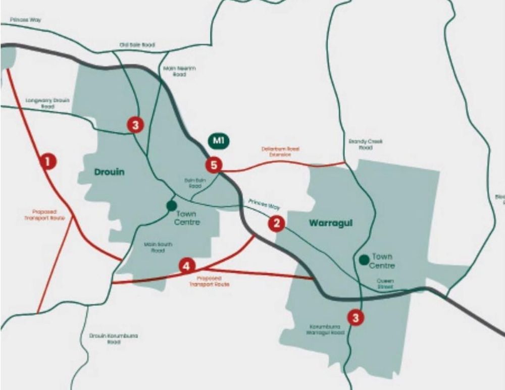 They'll make a start on Drouin's bypass, Libs-Nats say post image