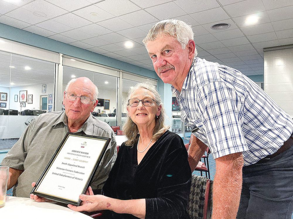 Award for Marie and Terry Murphy post image