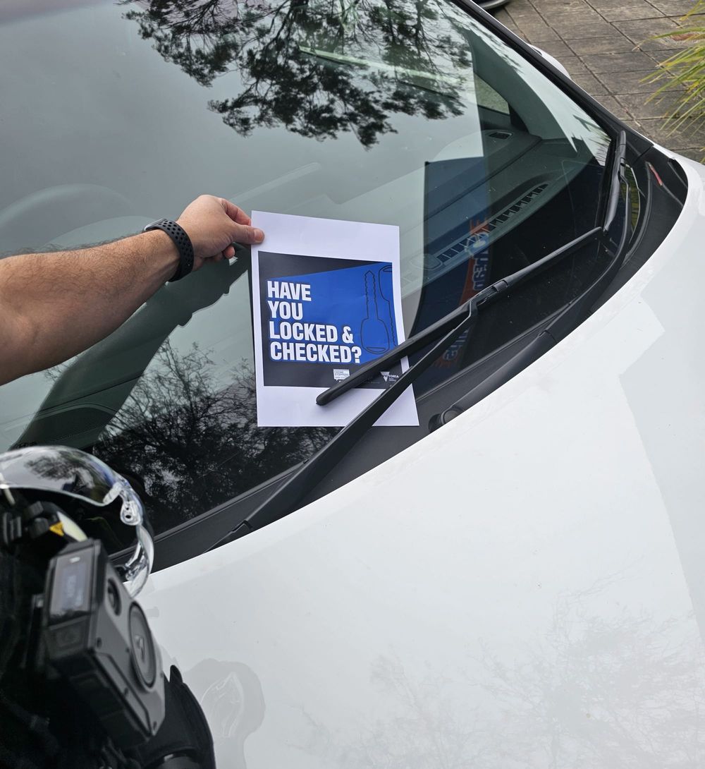 Keep cars locked and valuables in safe places post image