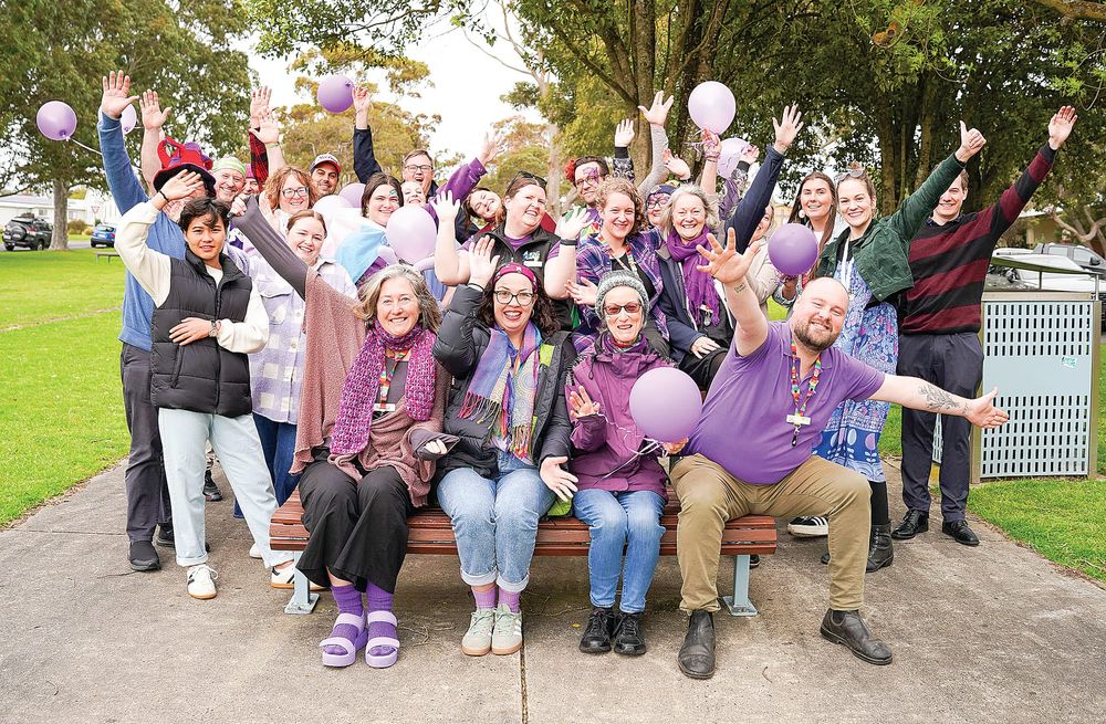Wonthaggi goes purple to support LGBTIQA+ young people post image