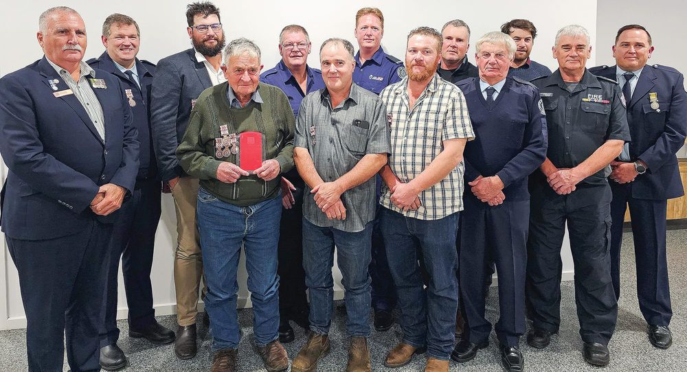 Leongatha South Fire Brigade members honoured post image