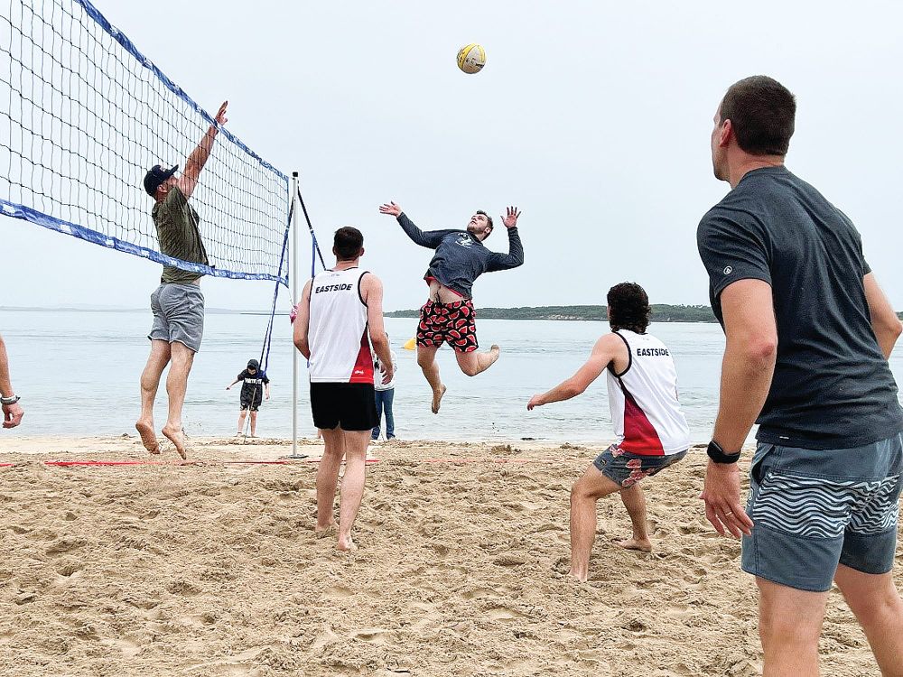 Beach Volleyball action at Inverloch post image