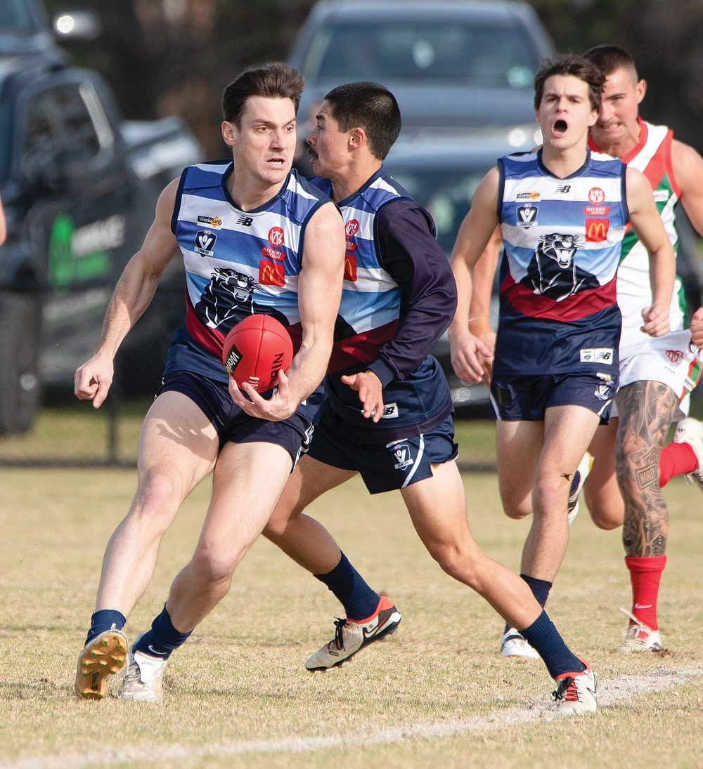 Panthers fumble in front of goal post image