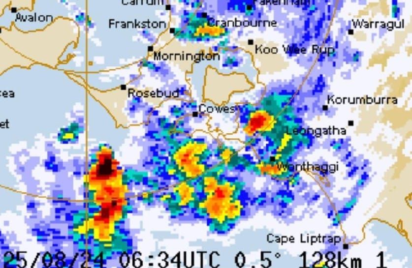 BOM posts 'severe' weather warning: Take it easy on the roads post image