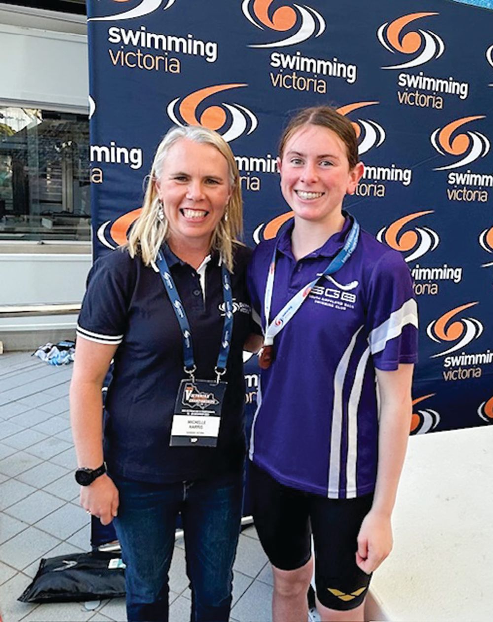 Michelle Harris takes on Swimming Victoria presidency post image