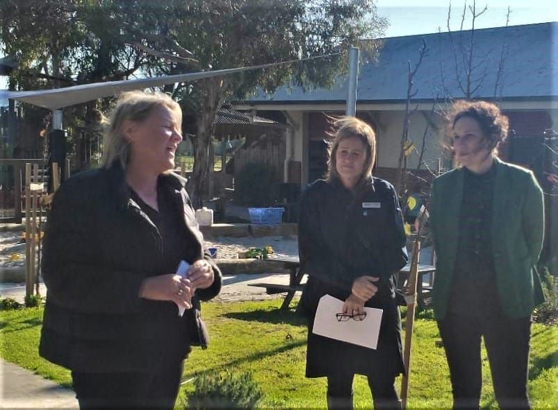Expanded Wonthaggi kinder opened by Minister Stitt post image