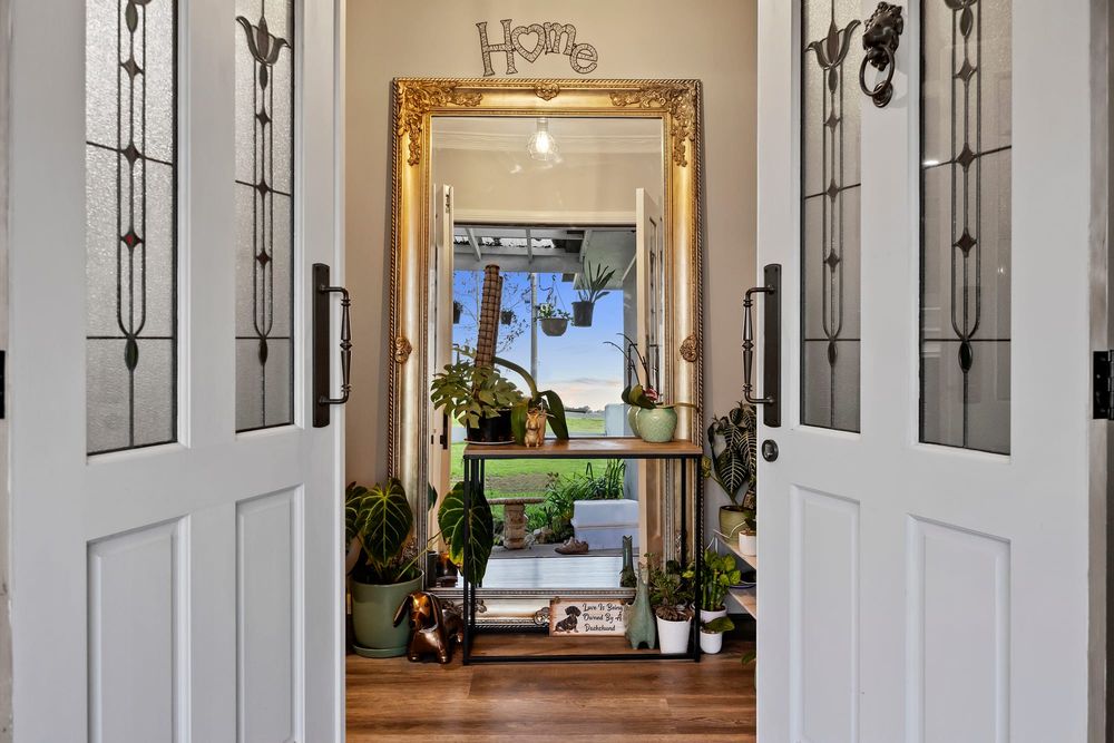 Stylish home on one acre in town post image