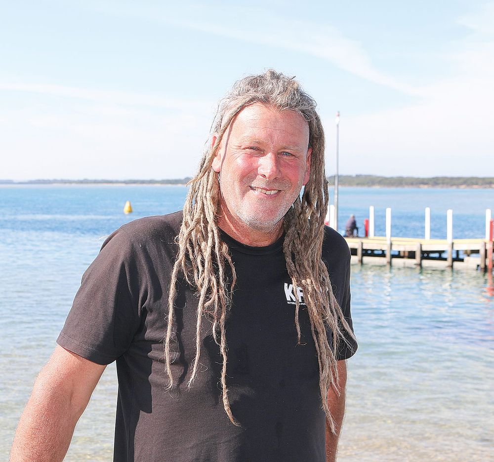 Nik Shepheard raises awareness in Inverloch post image