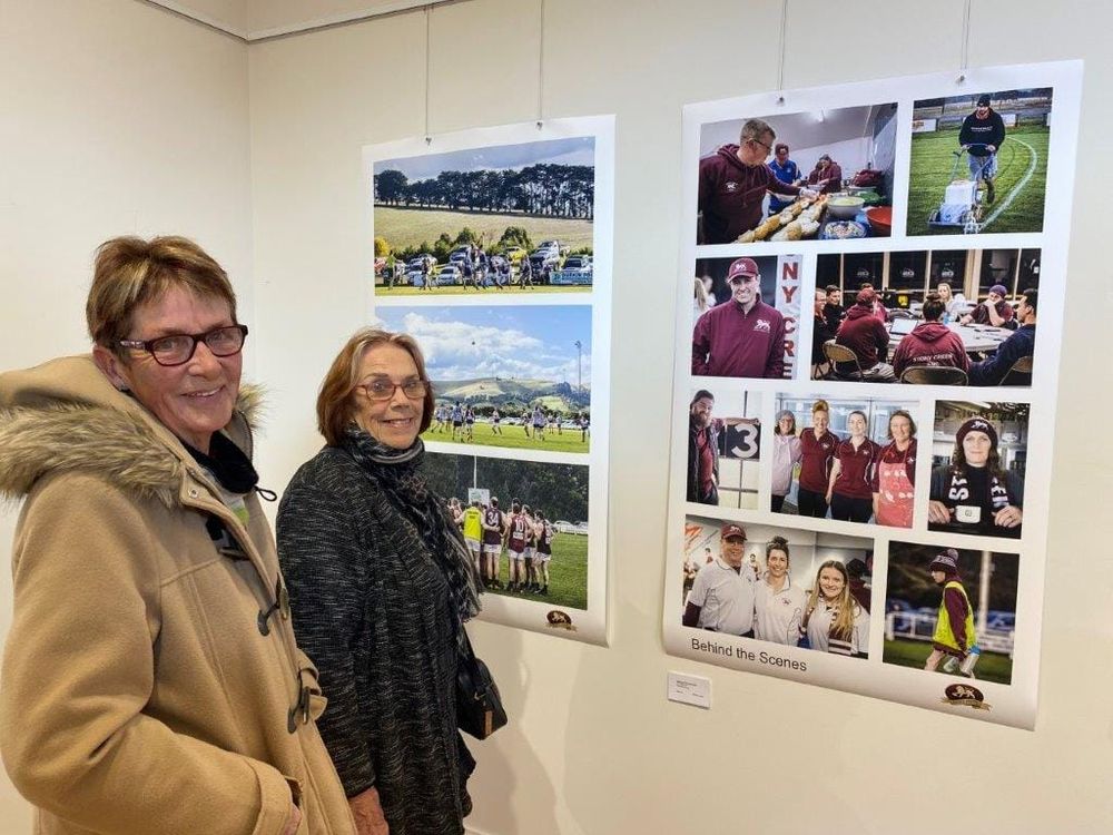 The courage and the community... it's all there in Ken's footy photos post image
