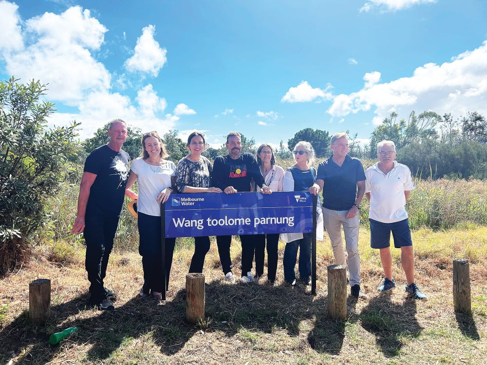 Community celebrates official lake naming post image