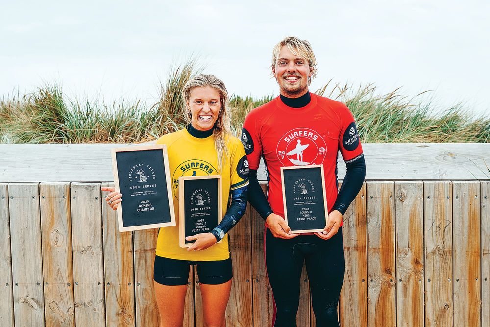 Harry de Roth and Sophie Fletcher riding high after open series post image