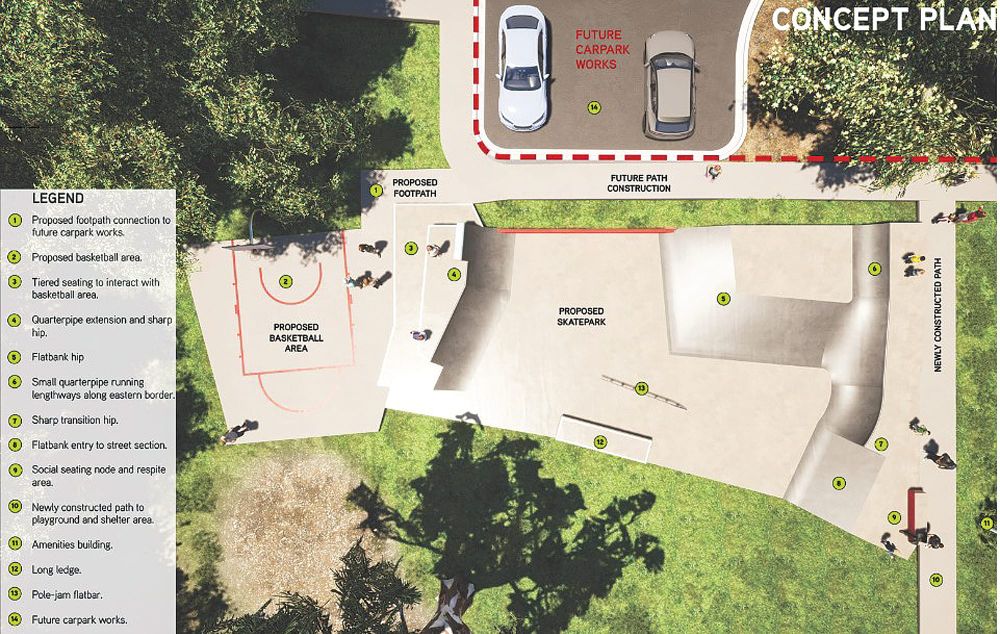 Skateboarders set for upgrade in Venus Bay post image