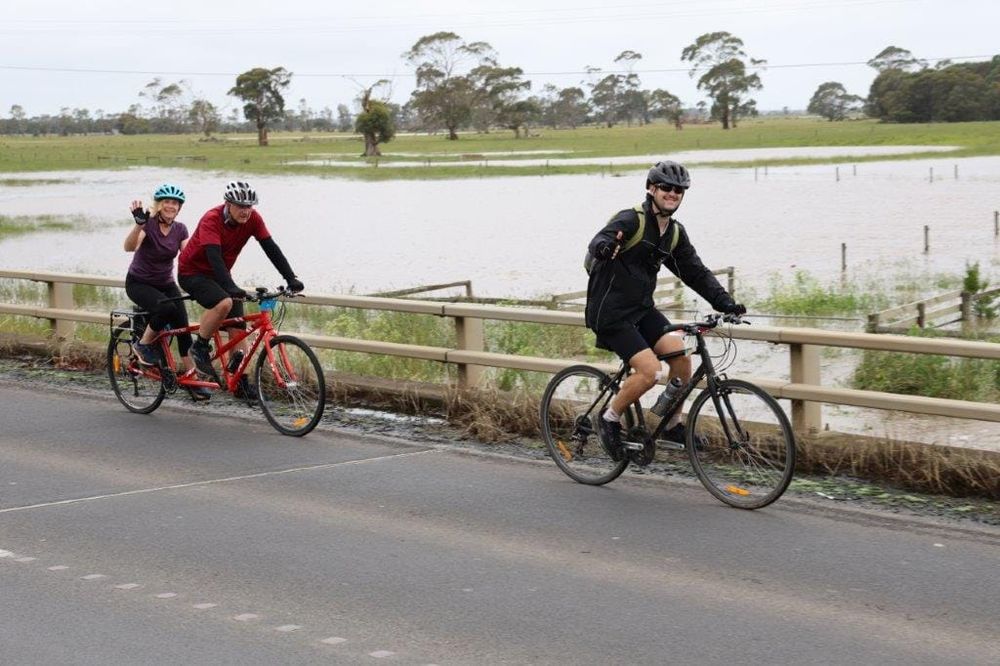 Breaking: Flood waters part for Great Victorian Bike Ride post image