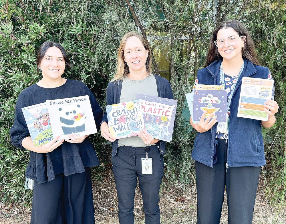 Dolly’s library starts in the community post image