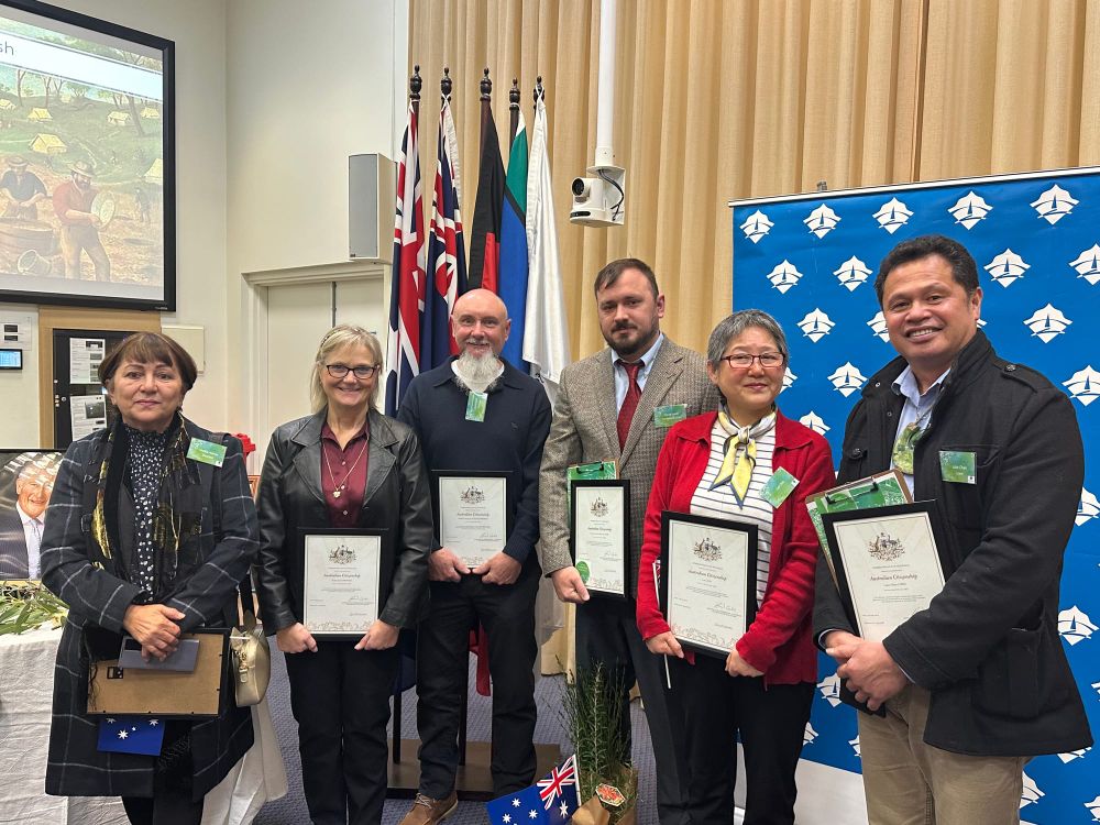 Seven new Australian citizens call South Gippsland home post image