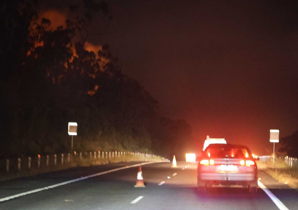 Bass Highway reopens to traffic after fire downgrade post image