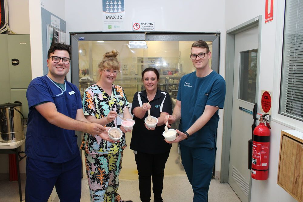 Bass Coast Health team invents nutritional ice-cream post image