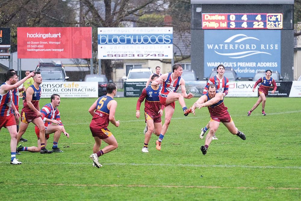 Island triumphs in rain-soaked clash against Industrials post image