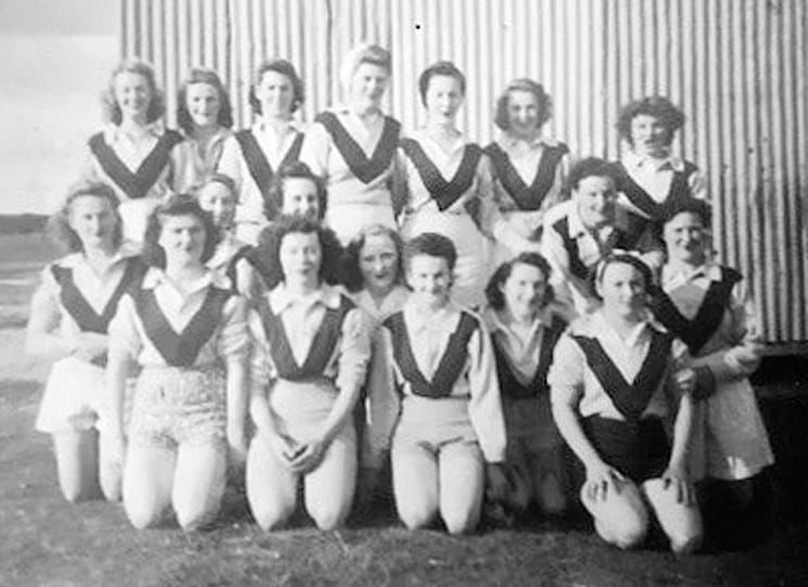 Women kicking goals since way back when post image