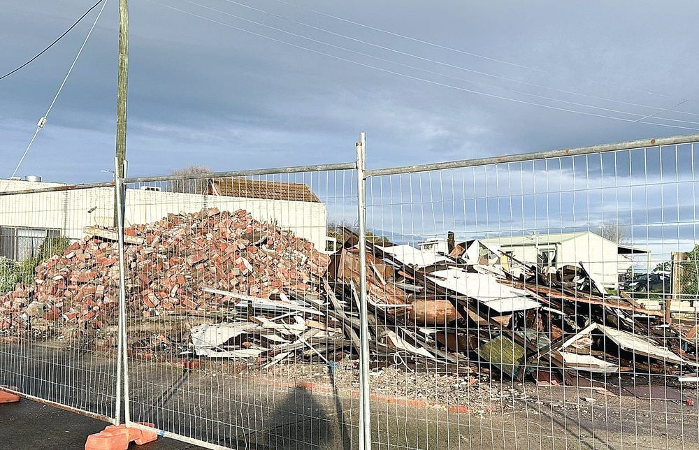 A piece of history demolished in Poowong post image