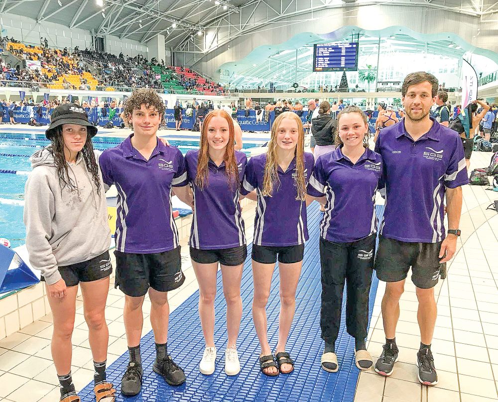 Local swimmers take on NSW at state championships post image