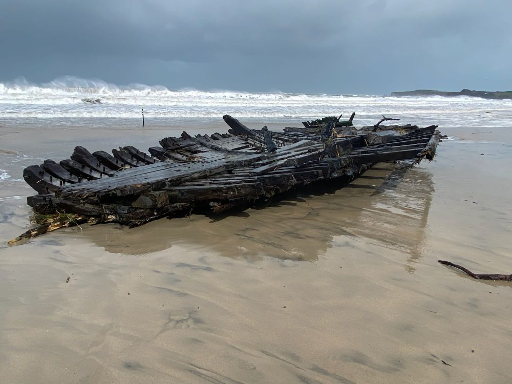 Historic Inverloch shipwreck Amazon exposed by storm surge post image